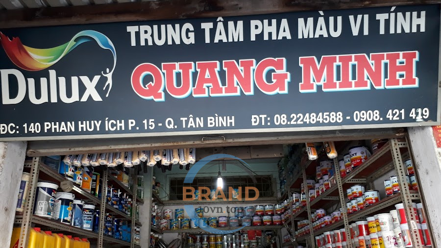 Cửa hàng sơn Quang Minh
