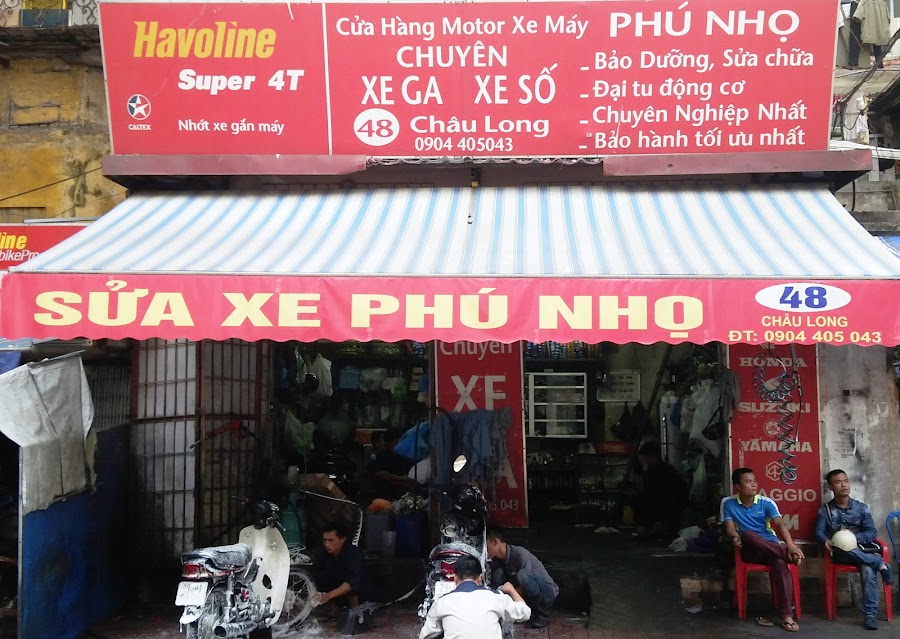 Tiệm Sửa Xe Phú Nho