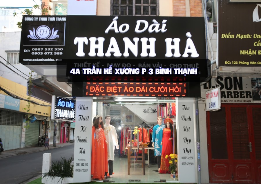 áo dài thanh Hà