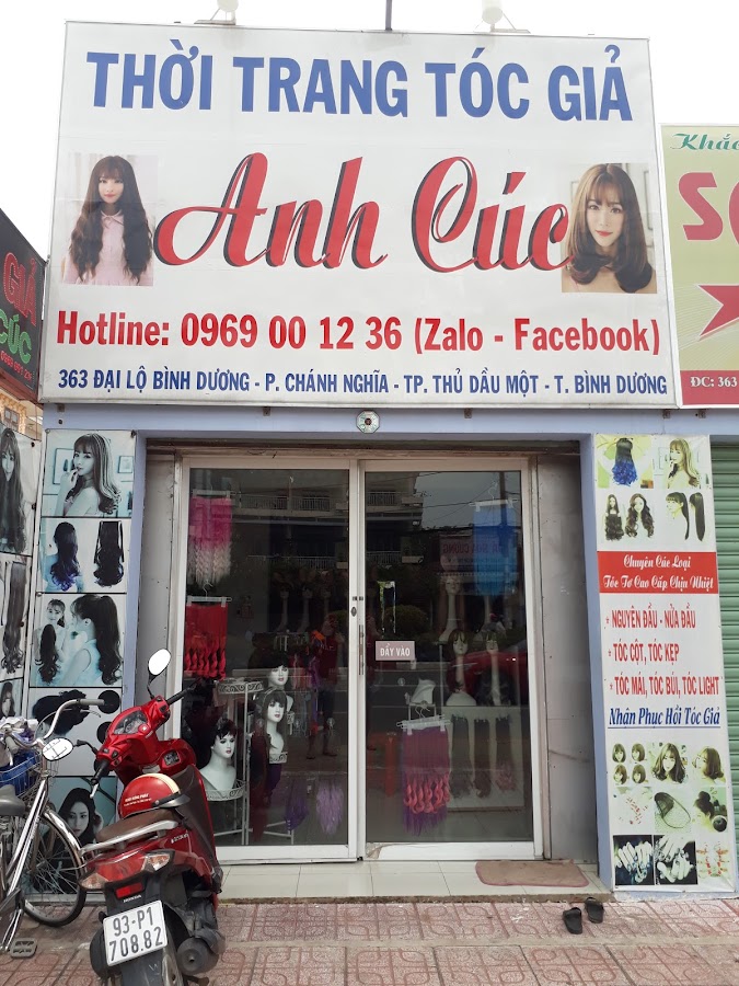 Tóc Giả Anh Cúc