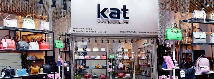 Túi da thật Kat