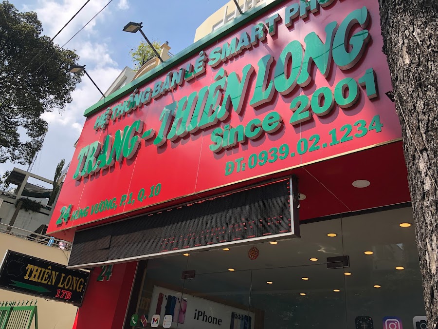 Cửa hàng điện thoại di động Trang Thien Long