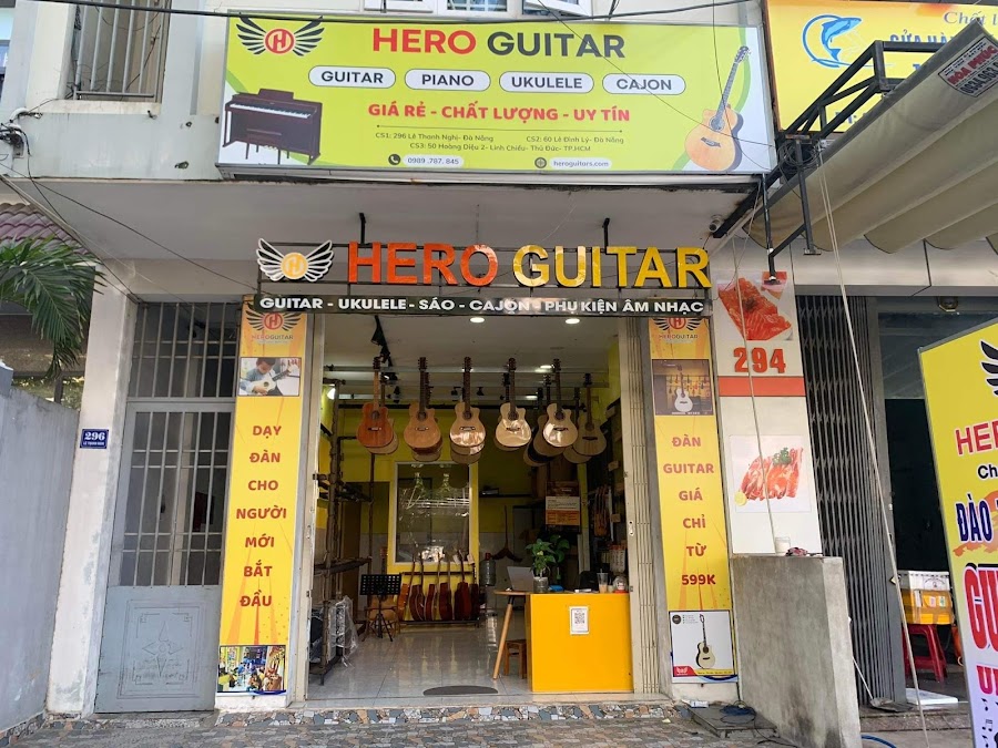 Hero Guitar Shop Đàn Nhạc Cụ Guitar - Piano - Ukulele - Cajon Đà Nẵng - Cơ sở 1